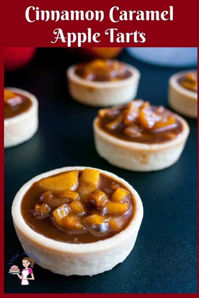 Cinnamon Caramel Apple Tarts