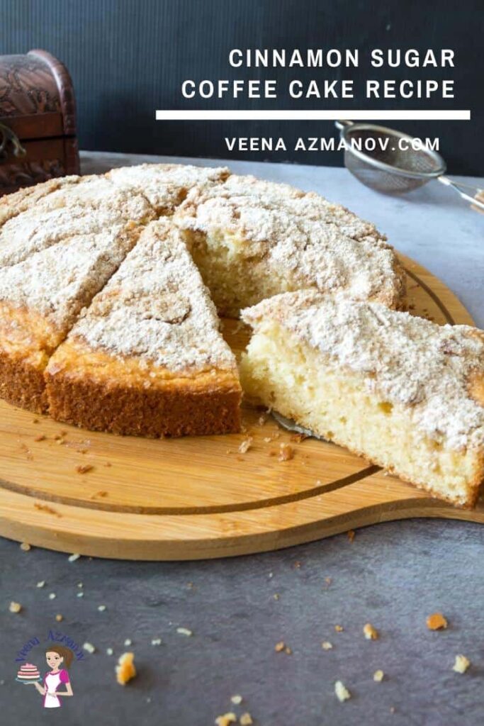 Bánh Bông Lan Cà Phê Bột Quế Cinnamon Coffee Cake – Mềm Béo Thơm Ngát