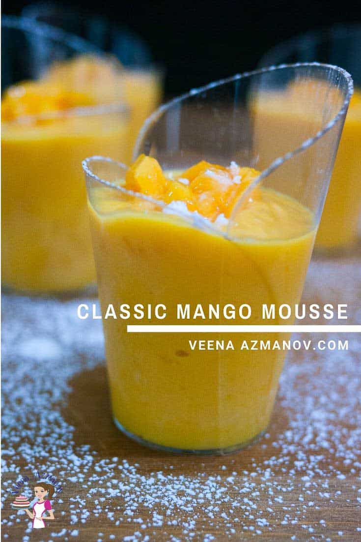 Mousse Xoài Cổ Điển Classic Mango Mousse – Mềm Mượt Thanh Mát Tan Chảy