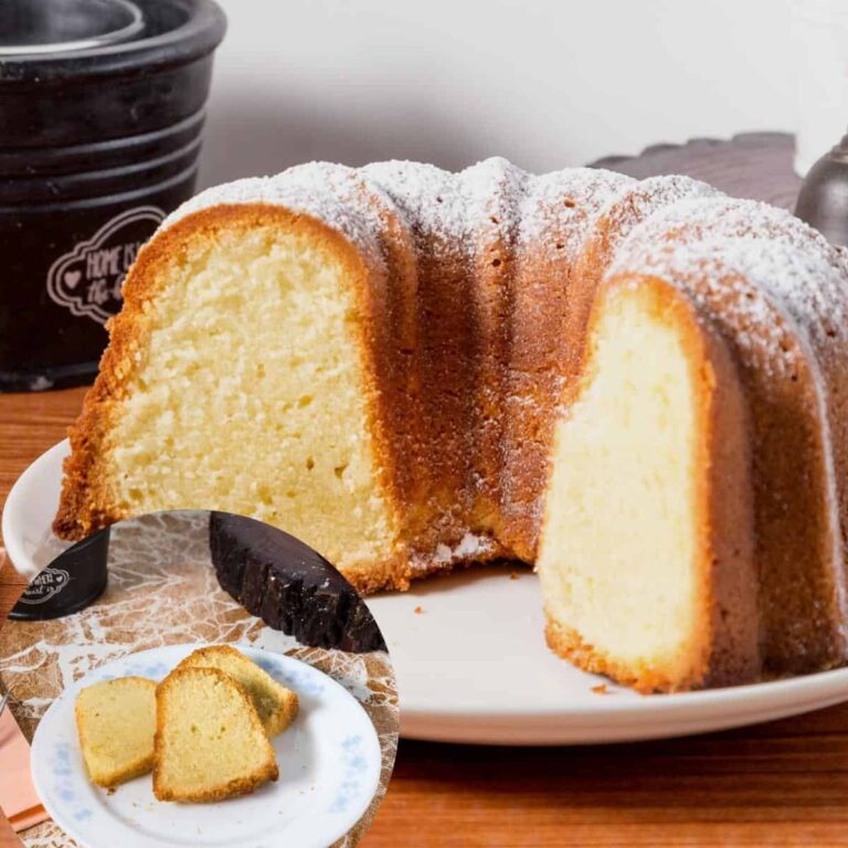 Bánh Bông Lan Vani Khuôn Bundt Classic Vanilla Bundt Cake – Mềm Béo Ngậy