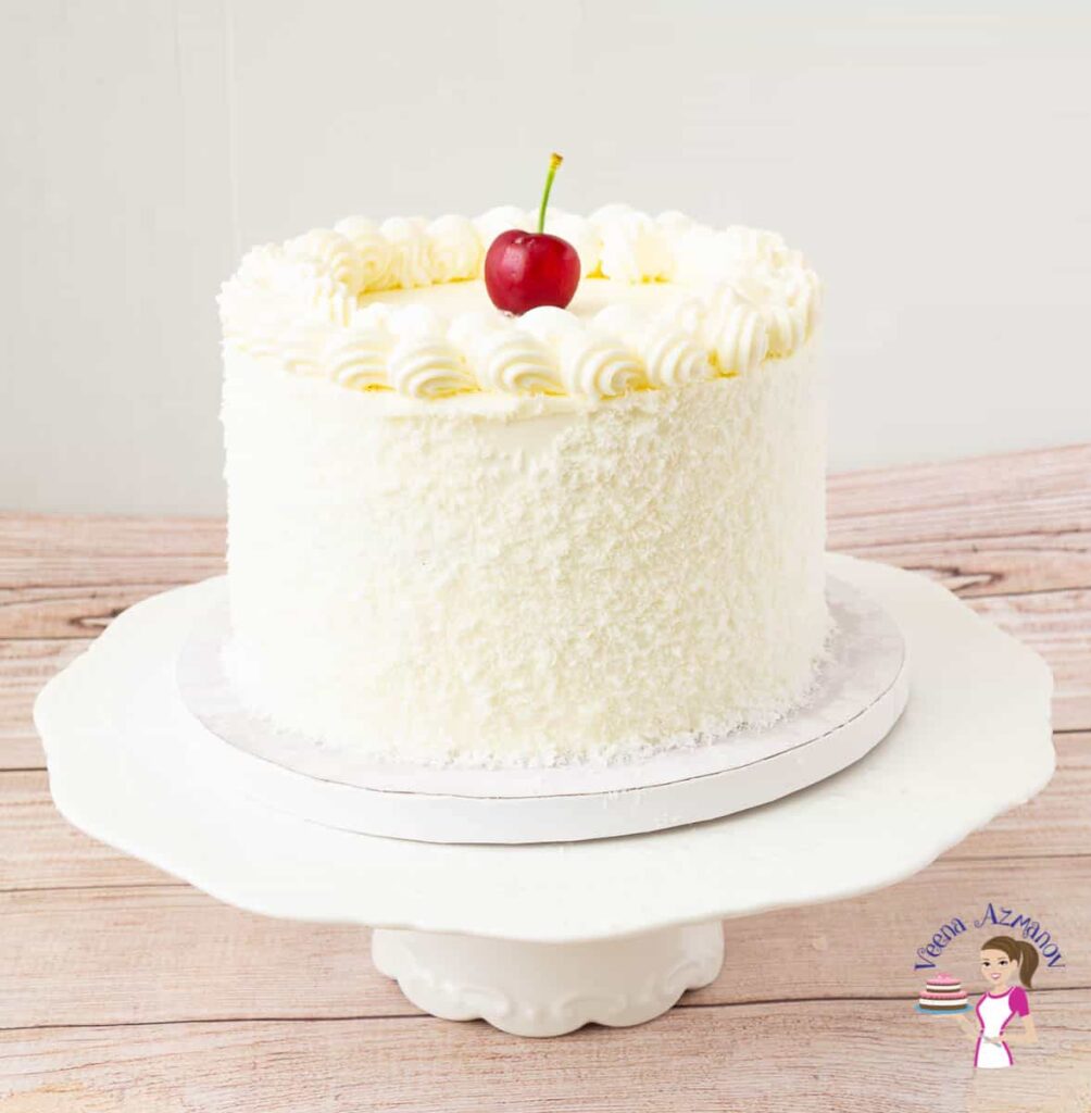 Bánh Kem Dừa Nhân Kem Dừa Coconut Cake – Mềm Dẻo Béo Ngậy Thơm Phức