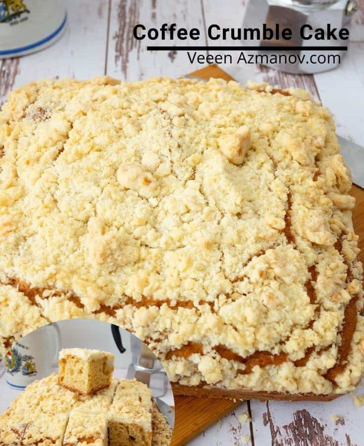 Coffee Crumble Cake
