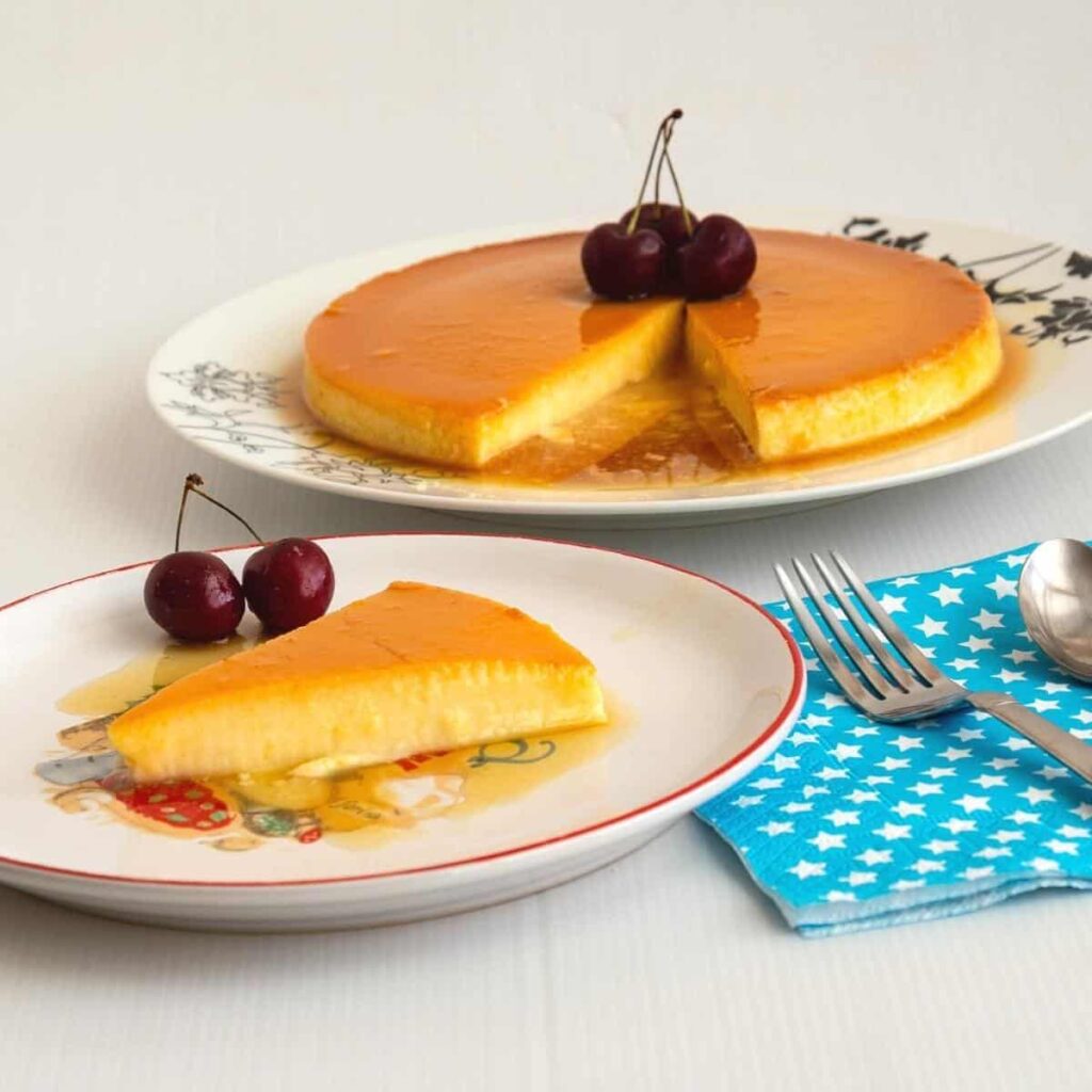Bánh Caramel Mơ Tây Apricot Flan – Mềm Mịn Mượt Tan Chảy Đắng Ngọt