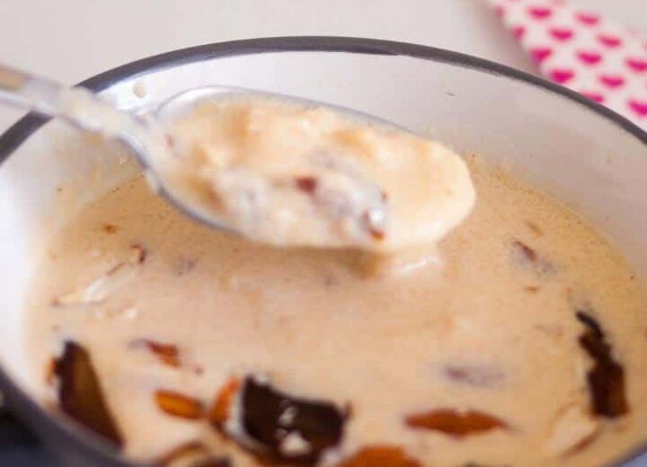 Creamy Semolina Pudding with Fruit and Nuts
