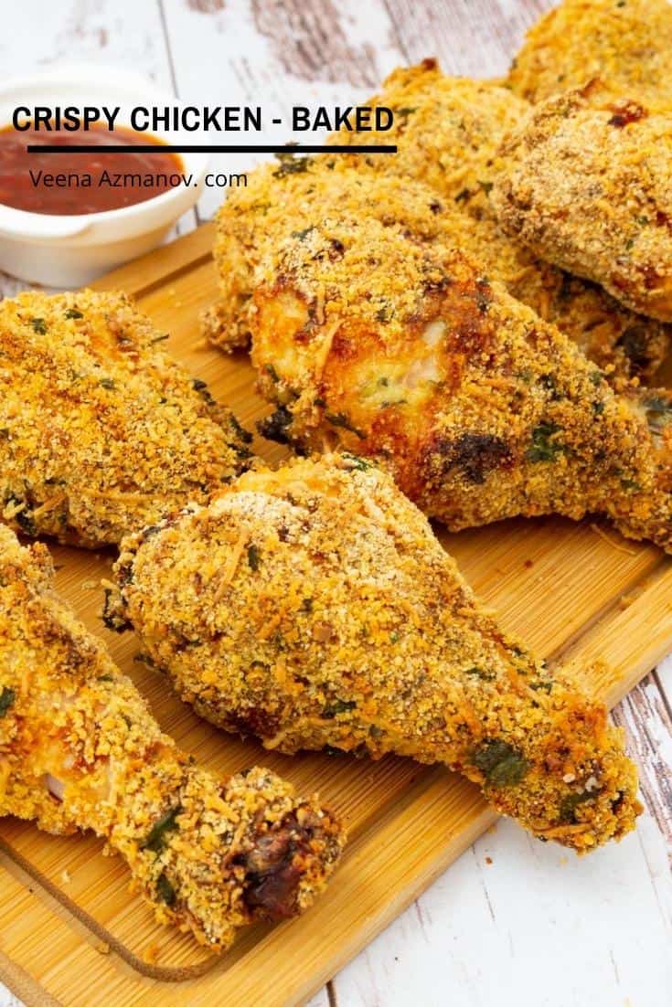 Gà Nướng Giòn Da Bằng Lò Nướng Crispy Baked Chicken – Mọng Nước Đậm Đà