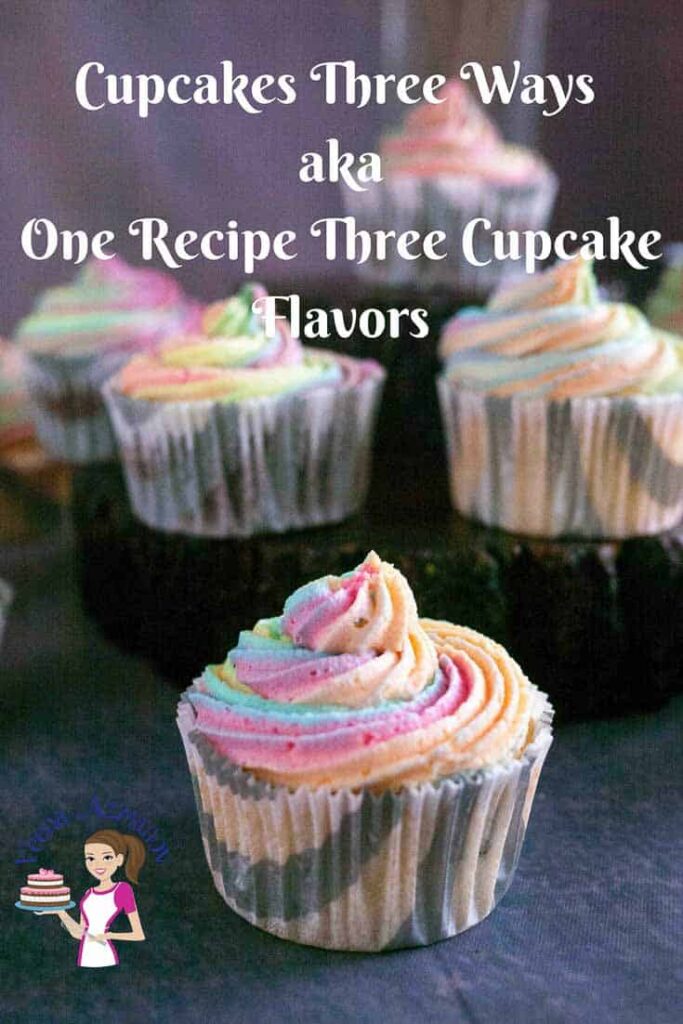 Công Thức 1 Cốt Bánh Làm 3 Vị Cupcake Hấp Dẫn – Mềm Ẩm Xốp Bông