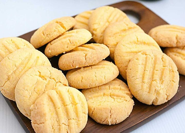 Custard Cookies Eggless