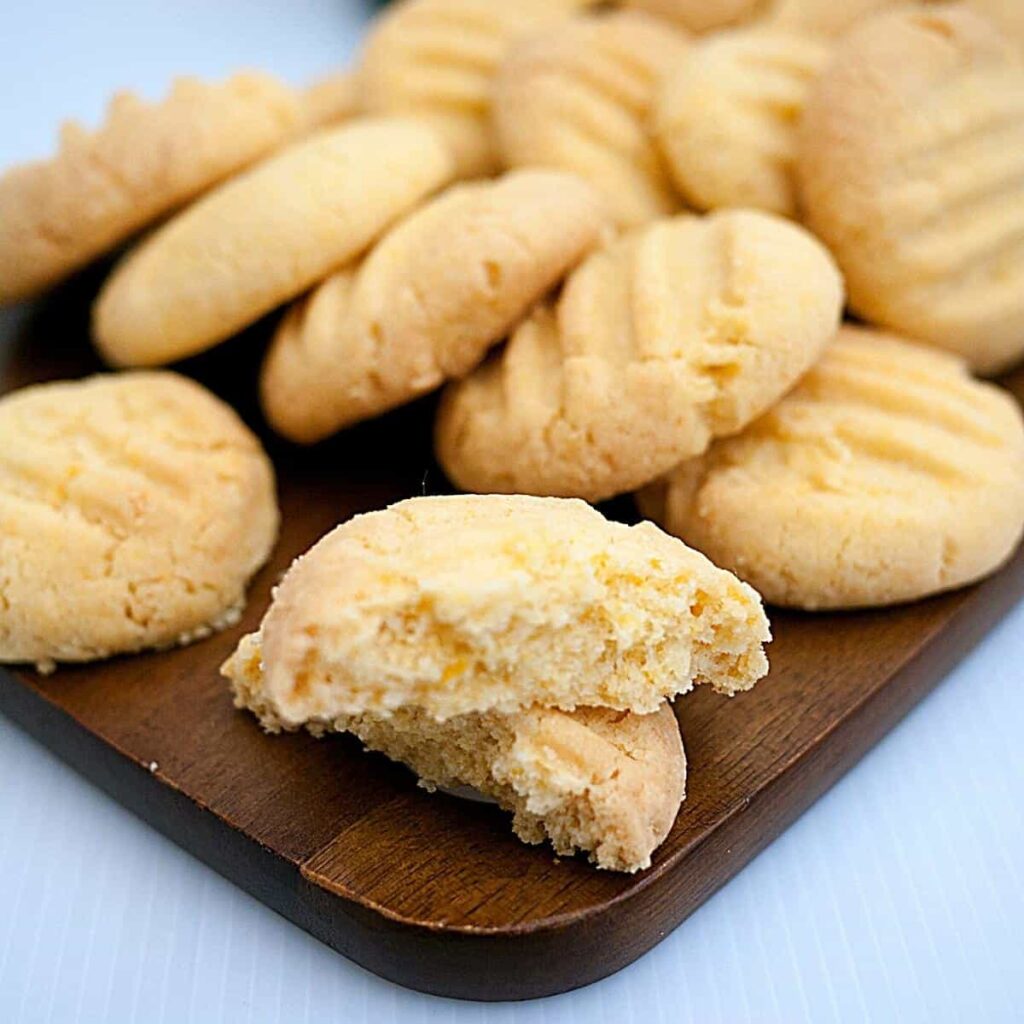 Custard Cookies Eggless