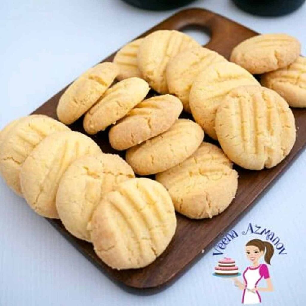 Custard Cookies Eggless