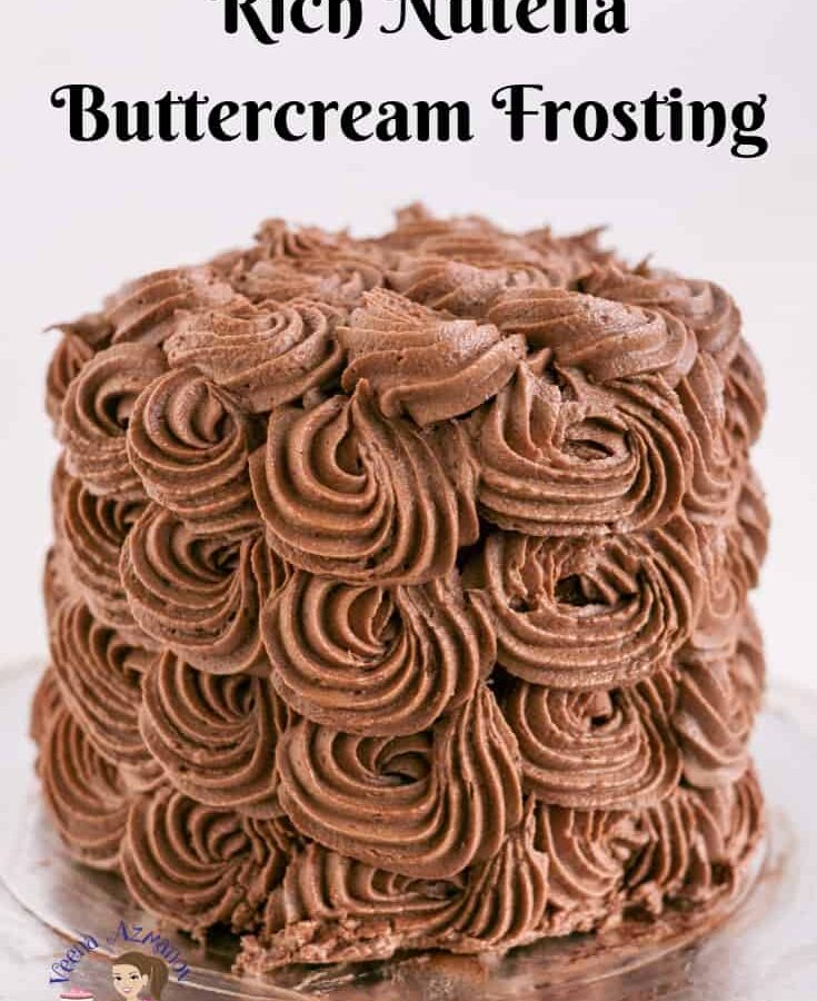 Dark Nutella Buttercream Frosting