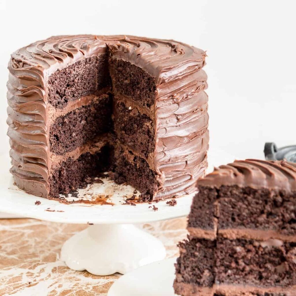 Bánh Sô-Cô-La Siêu Đậm Đắng Death by Chocolate Cake – Ngon Bùng Nổ