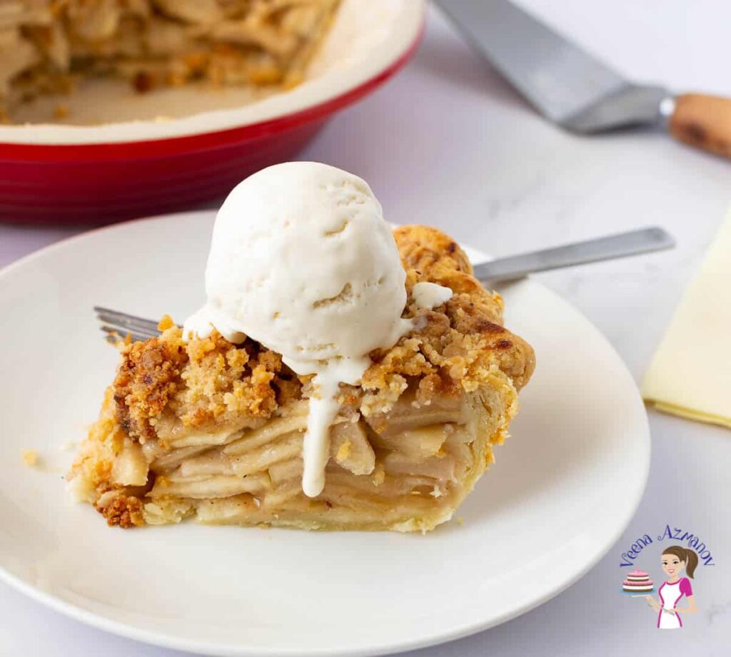 Bánh Táo nướng Kiểu Hà Lan Dutch Apple Pie – Vỏ Giòn Nhân Táo Quế
