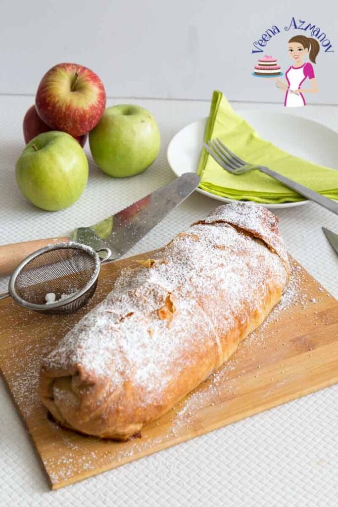 Bánh Cuộn Táo Bột Quế Vỏ Filo Easy Apple Strudel – Giòn Tan Ngọt Dịu