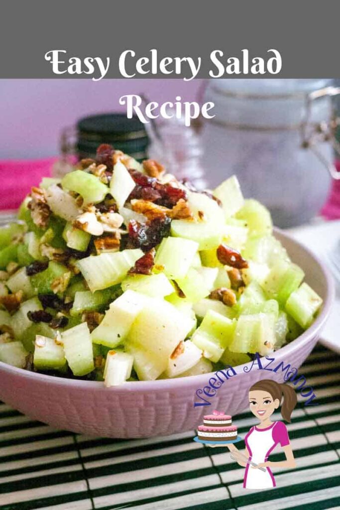 Salad Cần Tây Nam Việt Quất & Hạt Pecan – Tươi Mát Giòn Rụm