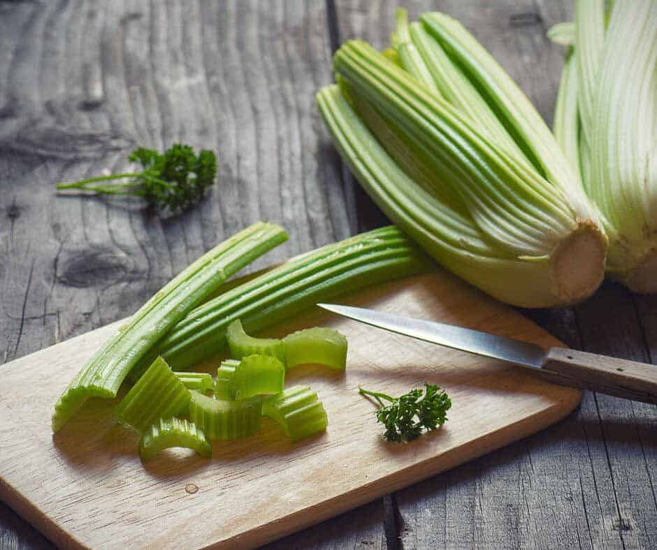 Easy Celery Salad Recipe with Cranberries and Pecans