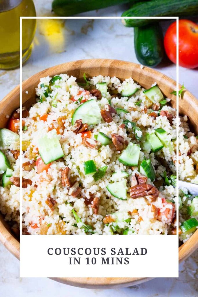 Salad Hạt Couscous Địa Trung Hải 10 Phút Easy Couscous Salad – Tươi Mát
