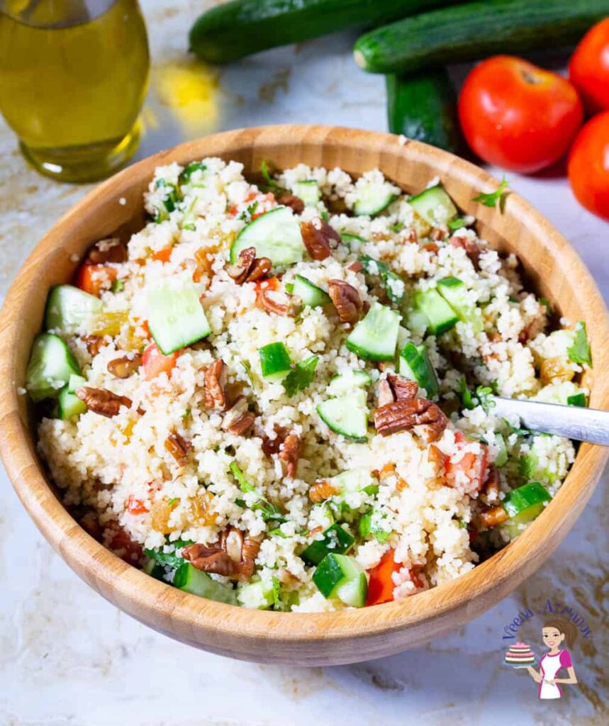 Easy Couscous Salad in 10 minutes