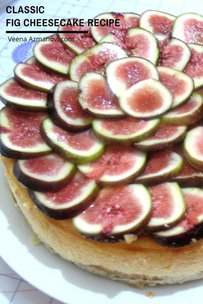 Bánh Phô Mai Quả Vả Tươi Easy Fresh Fig Cheesecake – Mềm Mịn Béo Ngậy