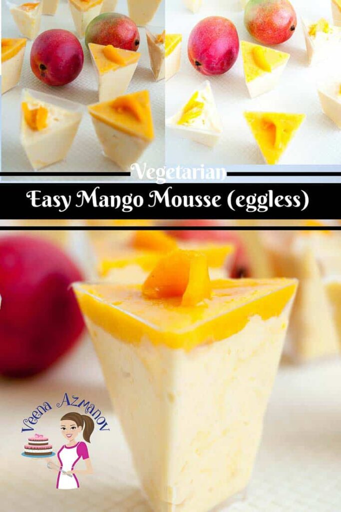 Mousse Xoài Thạch Xoài Không Trứng Easy Mango Mousse – Mềm Mịn Mát Lạnh