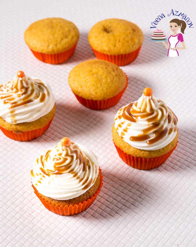 Easy Pumpkin Cupcakes with Cream Cheese Frosting