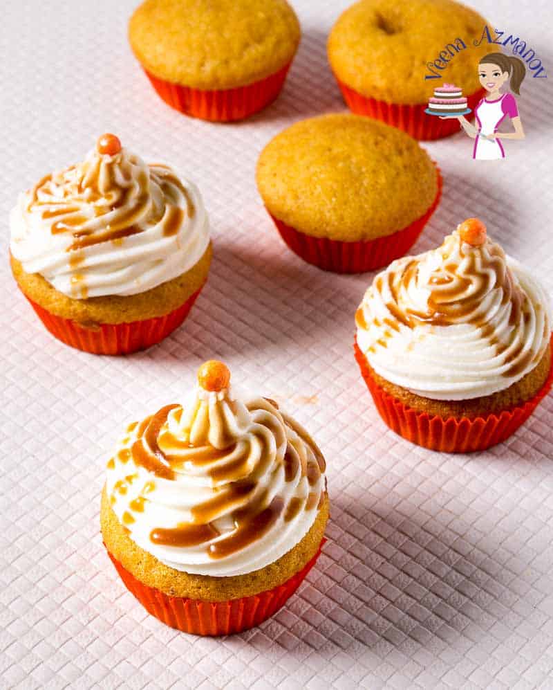 Easy Pumpkin Cupcakes with Cream Cheese Frosting