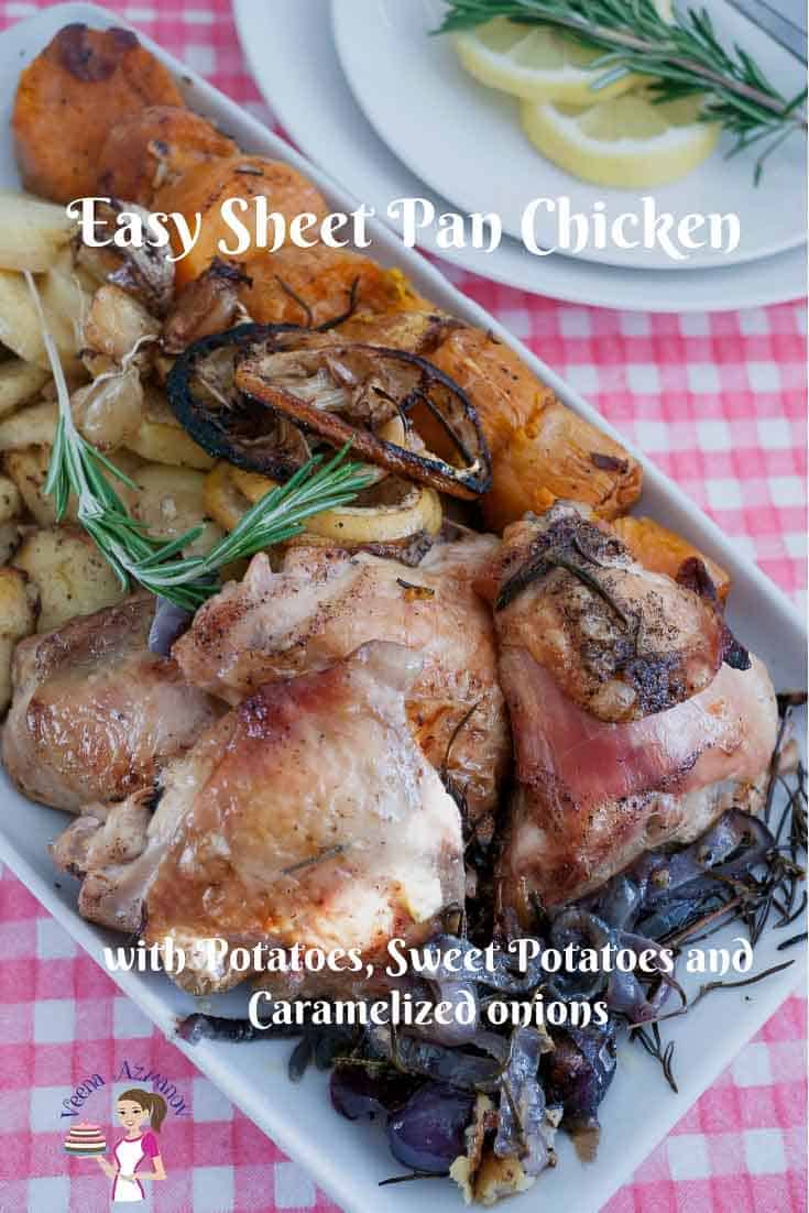 Gà Nướng Khay Cùng Rau Củ Sheet Pan Chicken – Nhanh Gọn Mọng Nước