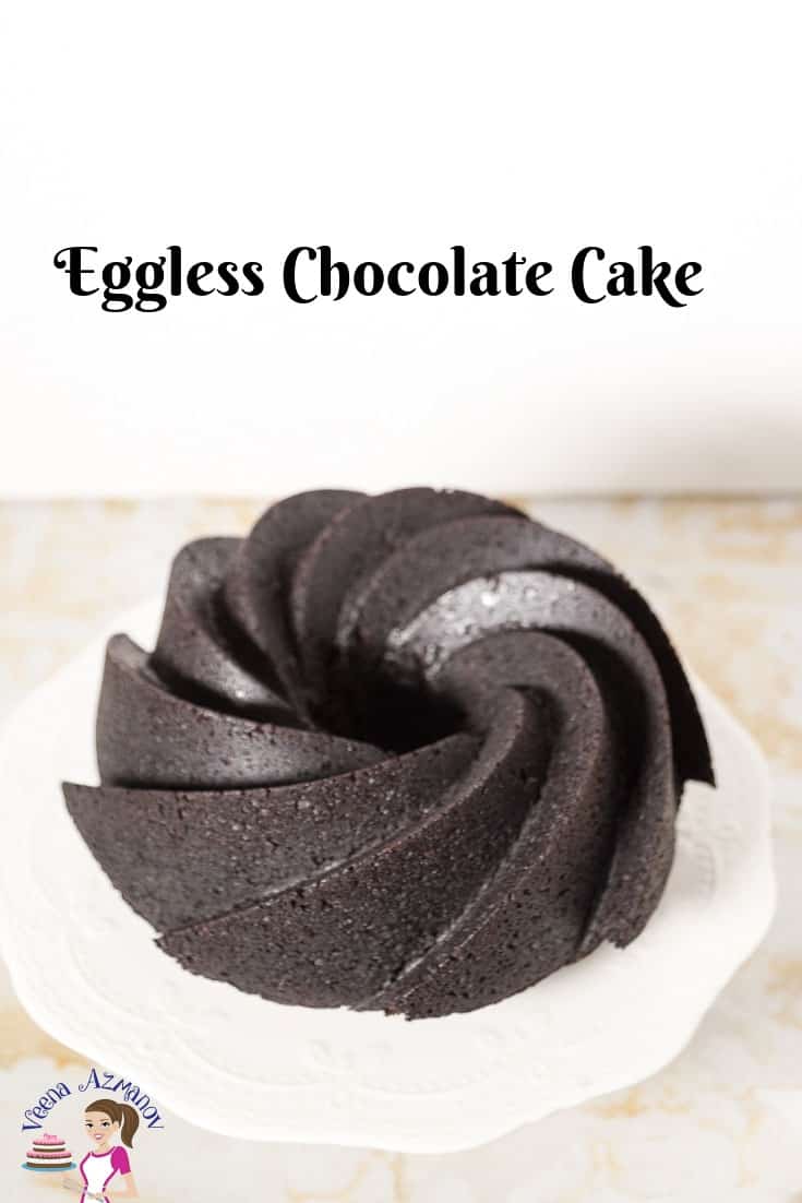 Bánh Bông Lan Sô-Cô-La Không Trứng Eggless Chocolate Cake – Mềm Ẩm