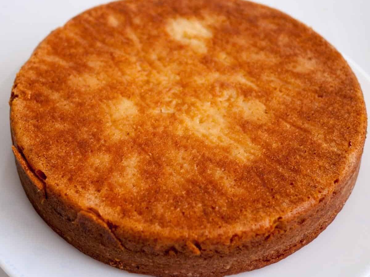 Eggless Vanilla Cake No condensed milk
