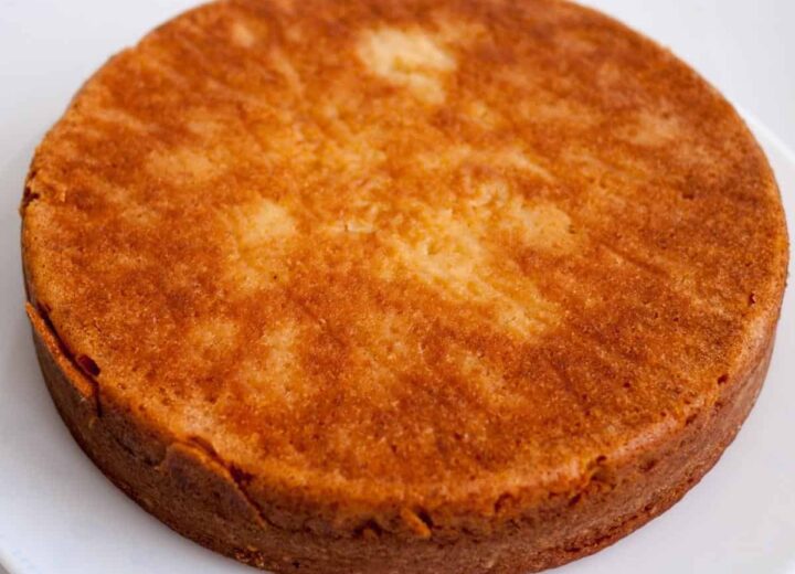 Eggless Vanilla Cake No condensed milk