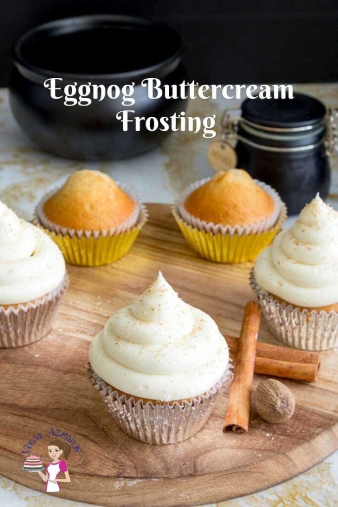 Kem Bơ Trứng Rượu Eggnog Buttercream – Béo Ngậy Thơm Bột Nhục Đậu Khấu