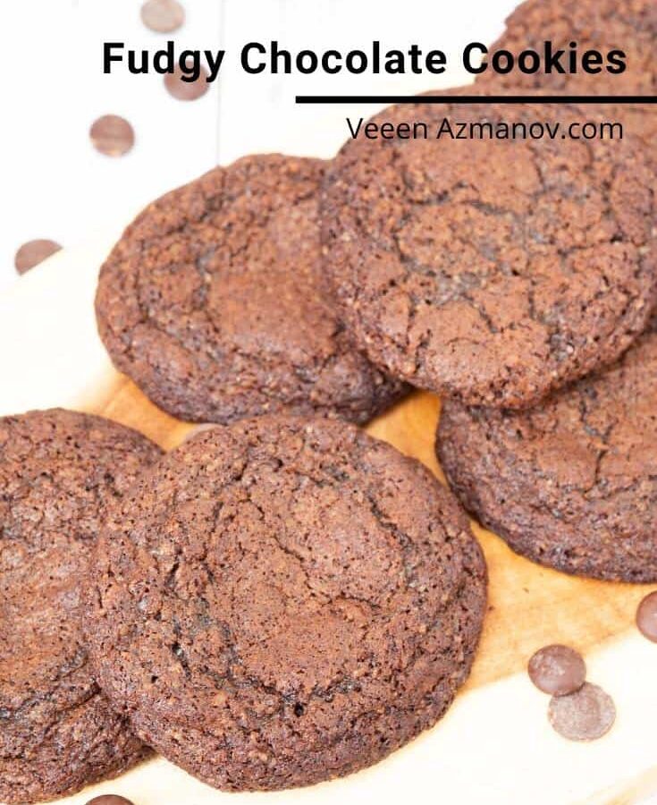 Fudgy Chocolate Cookies