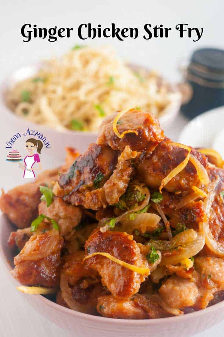 Gà Xào Gừng Ớt Chuông Kiểu Á Ginger Chicken Stir Fry – Đậm Đà