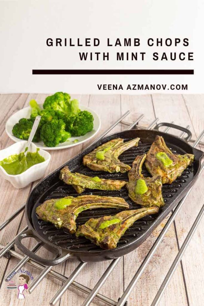 Sườn Cừu Nướng Sốt Bạc Hà Ngò Rí Grilled Lamb Chops – Mọng Nước