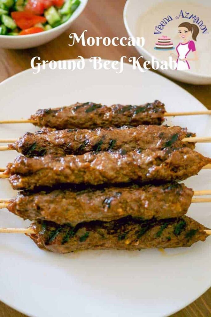 Thịt Bò Xay Xiên Nướng Kiểu Trung Đông Ground Beef Kebabs – Giòn Thơm