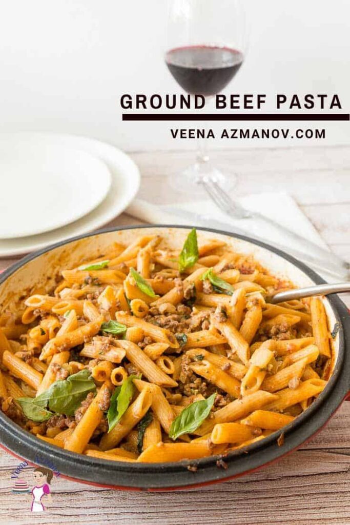Nui Sốt Bò Băm Phô Mai Ground Beef Pasta – Đậm Đà Đút Lò Béo Ngậy