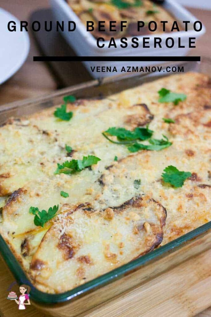 Bánh Bò Xay Đút Lò Phủ Khoai Tây Nghiền Ground Beef Potato Casserole