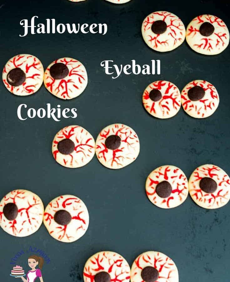 Halloween Eyeball Cookies