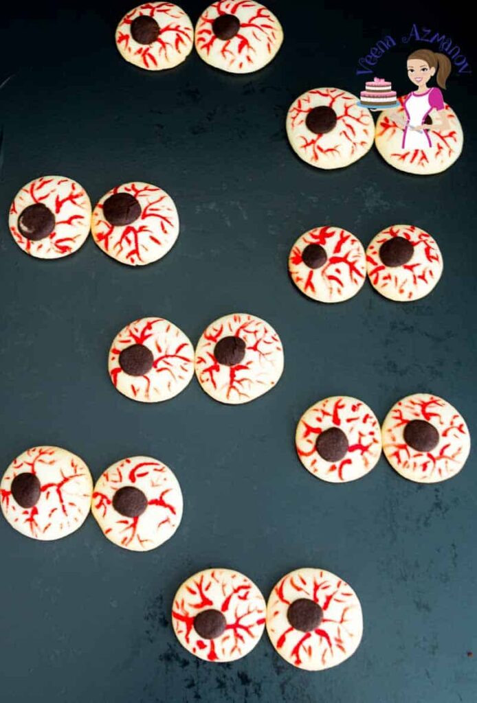 Halloween Eyeball Cookies