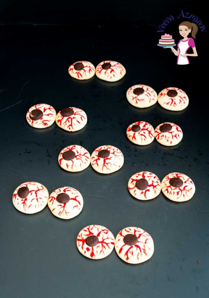 Halloween Eyeball Cookies