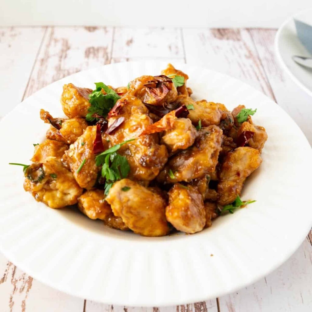 Gà Sốt Chua Ngọt General Tso’s Chicken – Giòn Da Không Dầu Mỡ