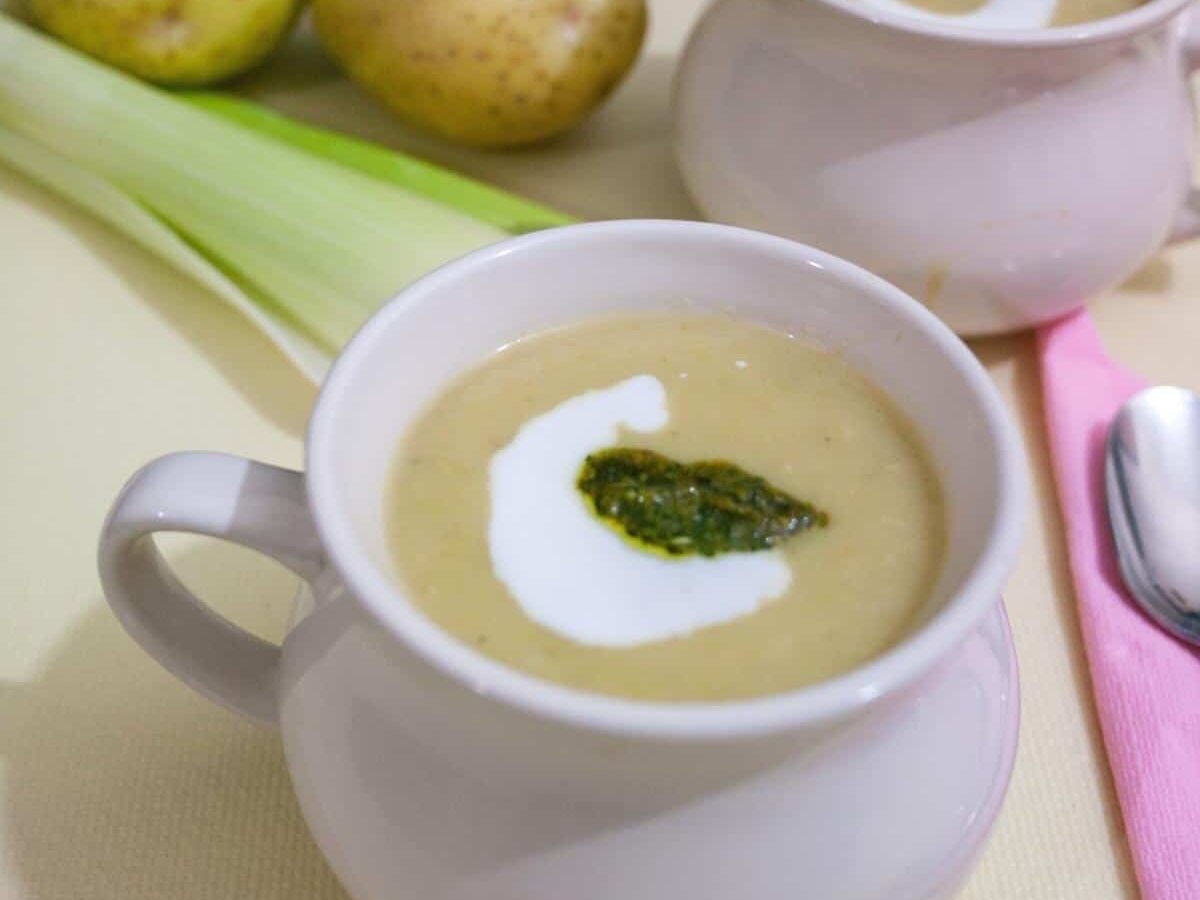 Healthy Potato Leek Soup