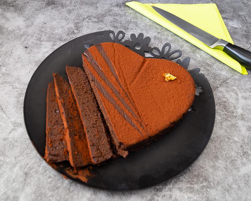 Heart Chocolate Terrine