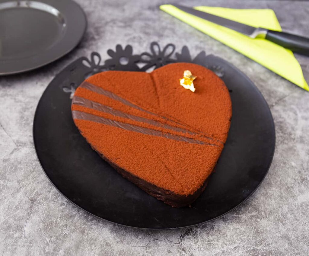 Heart Chocolate Terrine