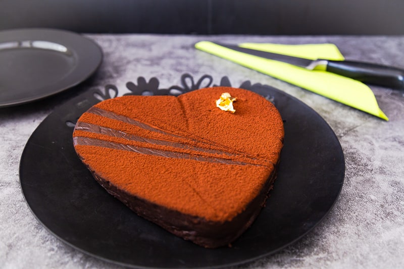 Heart Chocolate Terrine