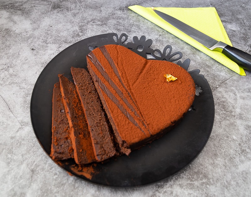 Heart Chocolate Terrine