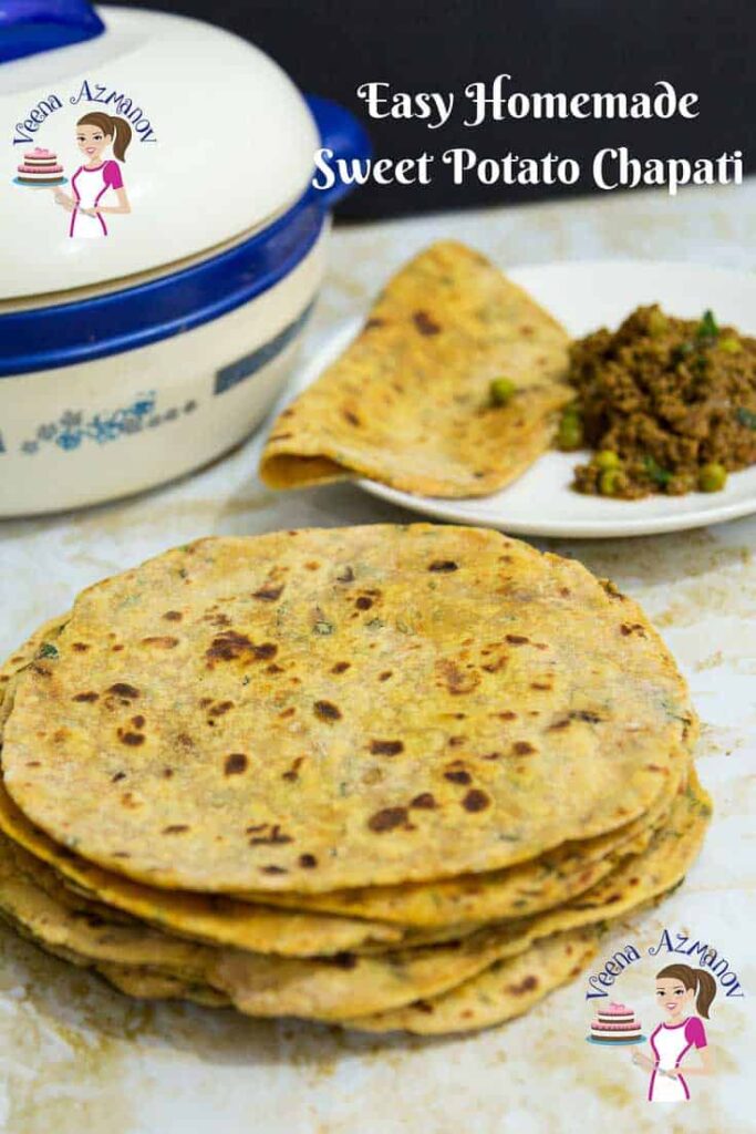 Bánh Mỳ Tấm Khoai Lang Thảo Mộc Sweet Potato Chapati – Dẻo Mỏng