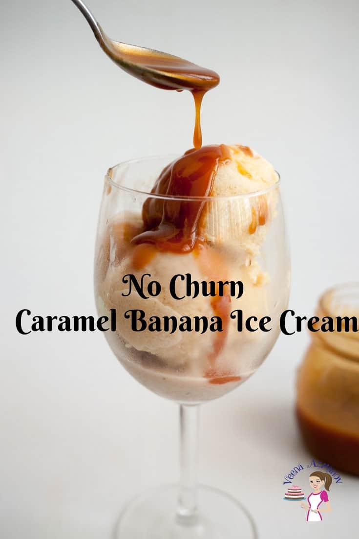 Kem Chuối Caramel Không Cần Máy Caramel Banana Ice Cream – Mượt Dẻo