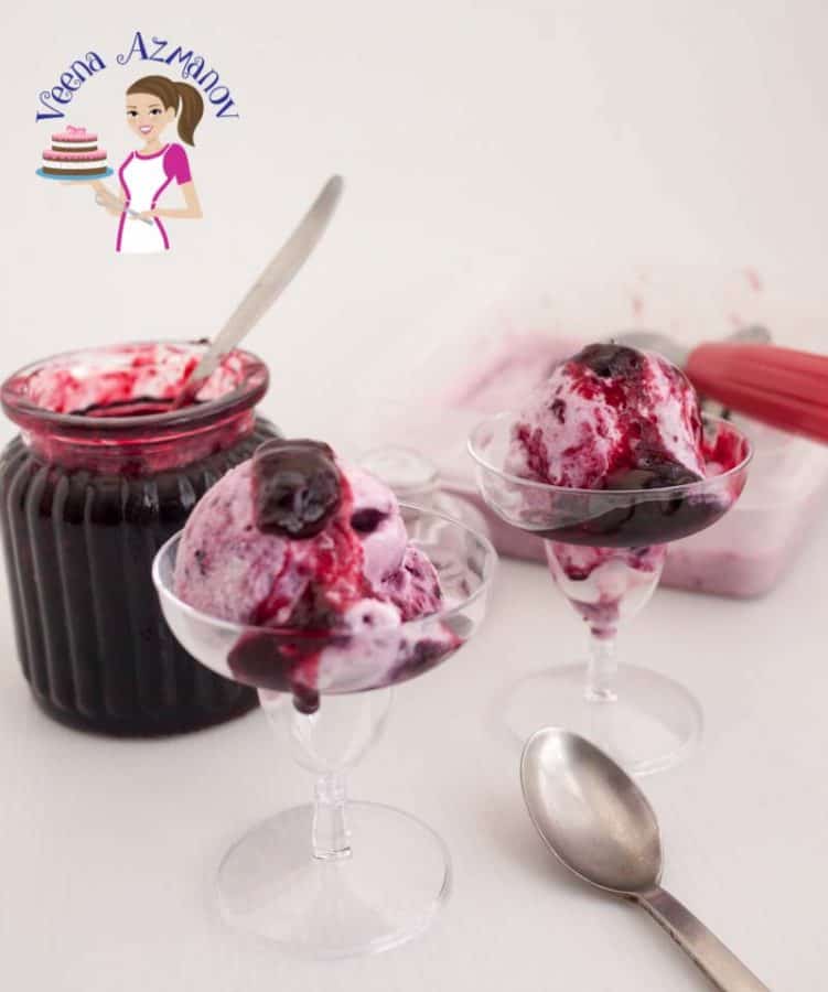 Homemade Cherry Ice Cream Recipe No Ice Cream Maker Required