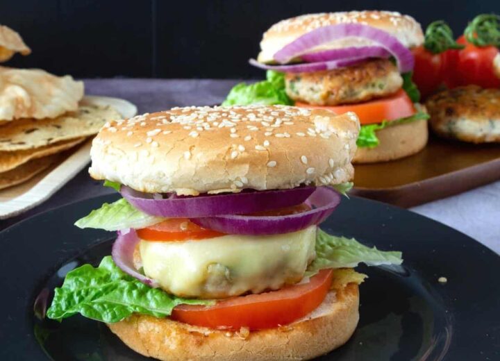 Homemade Chicken Burgers