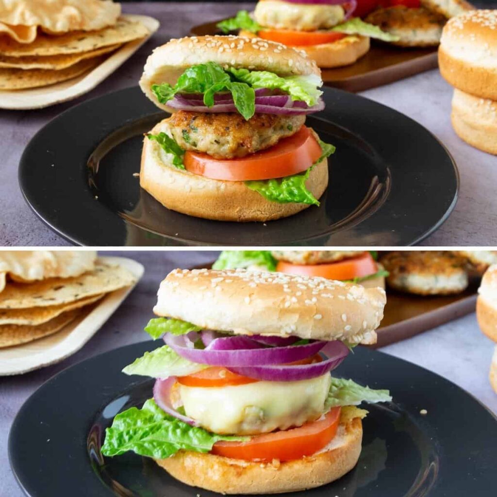 Homemade Chicken Burgers